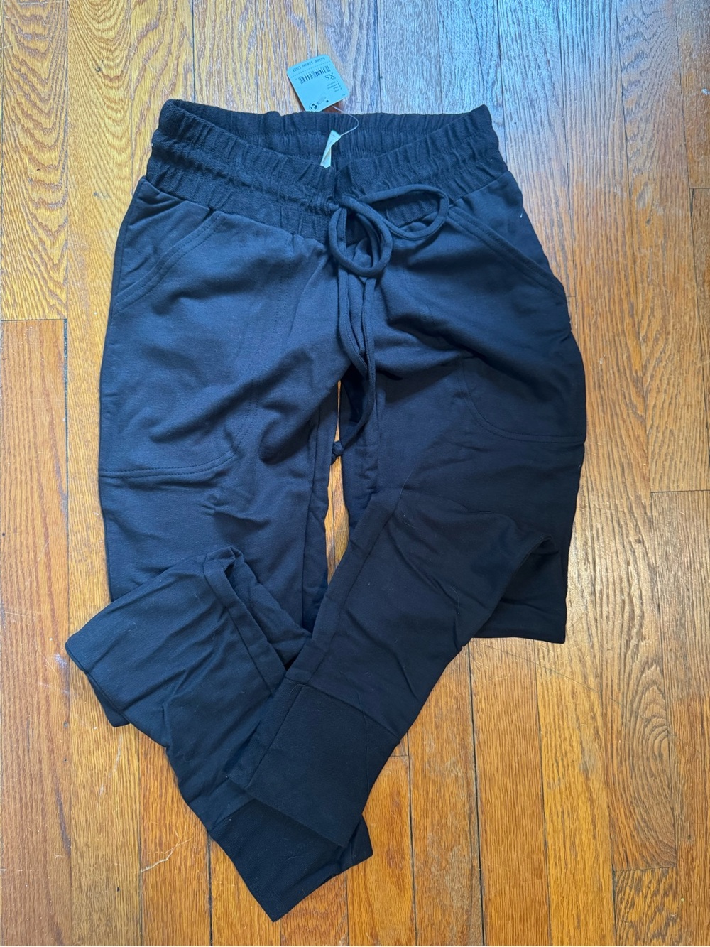 FP Movement by Free People Black Drawstring Joggers